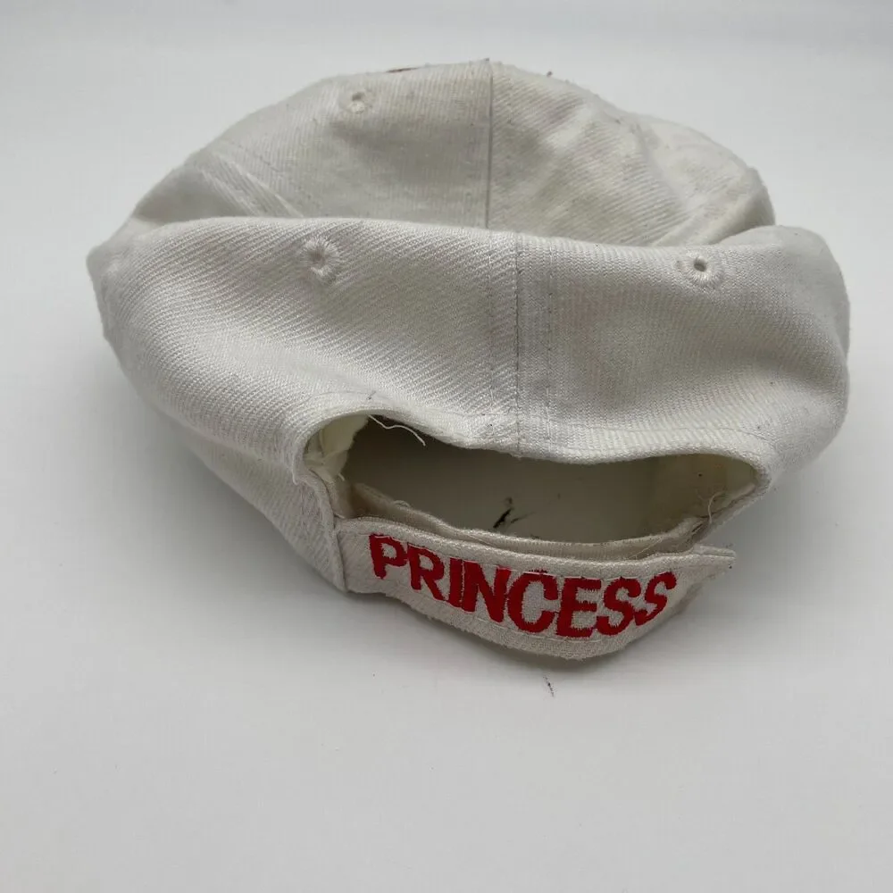 Elite Sportswear Baseball Hat Girls Youth One Size White Super Princess Cap Logo